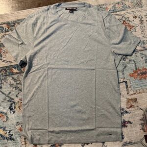 Michael Kors Soft Gravy Short Sleeve Tee, Large and XLarge